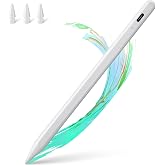 BLEBLE Stylus Pen for iPad 2018-2026, Fast Charge Apple iPad Pencil-White | Palm Rejection &amp; Tilt Sensitivity Pen for iPad 11/10/9/8/7/6th Gen, Pro 11"/12.9"/13"/M4, Air 3/4/5/M2/M3/M4, Mini 7/6/5th