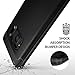Ringke Onyx Compatible with Galaxy S8 Case Brushed Metal Design Flexible & Slim Dynamic Stroked Pattern Trim Fingerprint Resistant Cover for Samsung Galaxy S 8 (2017) - Black
