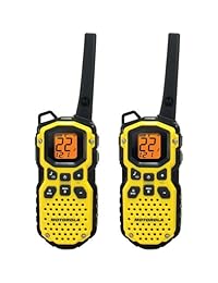 Talkabout ms350r Two Way Radio, 1 W, GMRS FRS, 22 canales, 1 Pack, Amarillo Negro