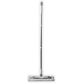 Eversprout Free Stand Floor Mop for Hardwood, Tile, and Marble Floors | 360 Rotating Head Reaches Corners, Sure-Lock Pads (1 Gentle, 1 Scrub), No Bucket, Fits XL Wipes, Gray
