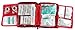 WELL-STRONG First Aid Kit 300 Pieces - Includes Splints, Bandages, Gauzes & Instant Cold Compress - for Travel, Car, Home, Office, Camping, Hiking, Hunting & Sports
