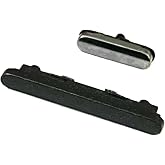 Power Volume On Off Button Key Side Button Replacement Part for Google Pixel 5 (Black)