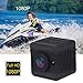 TinyEye Mini Spy Camera Hidden Camera with Full 1080p HD Camera and Ultra Wide-Angle Lens (155°) Nanny Cam with Motion Detection and Night Vision Mode. (Includes: 16GB SD Card + Mounting Accessories)