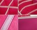 American Trends 4 Set Closet Clothes Underwear Organizer Divider Storage Boxes Rose Red