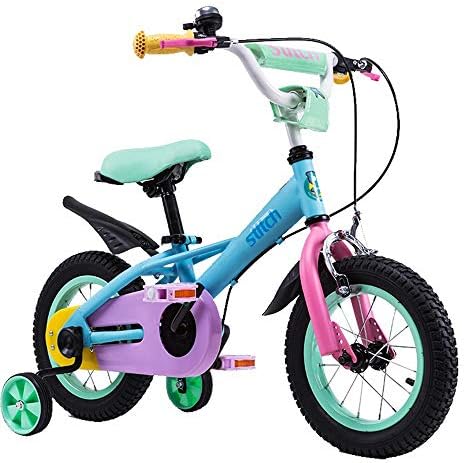 Axdwfd キッズ バイク 自転車 アクセサリー トレーニングホイール付き 女の子 男の子 屋外 子供