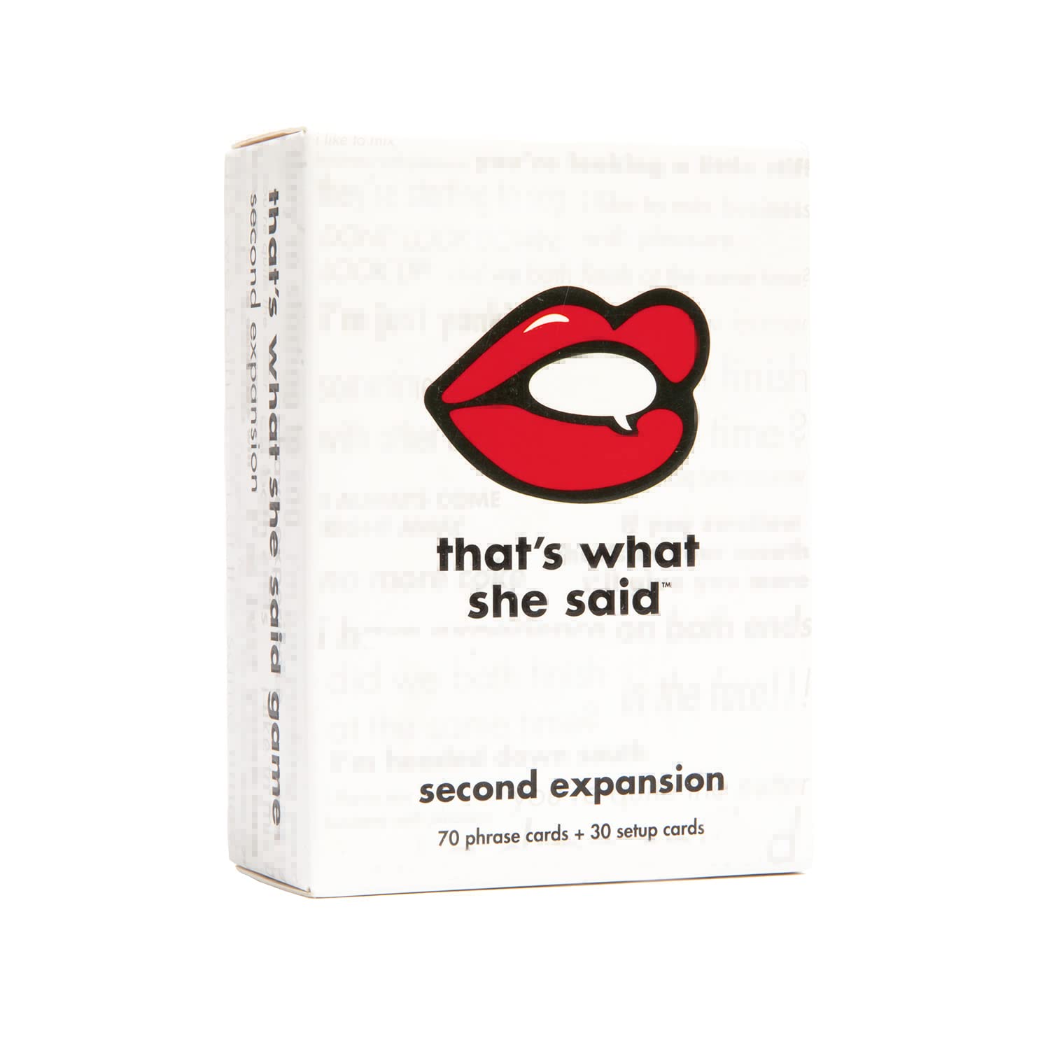 That's What She Said - The Party Game of Twisted Innuendos (Second Expansion)