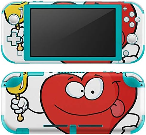 Igsticker Nintendo Switch Lite 専用 デザインスキンシール 全面 任天堂 スイッチ ライト 専用 ゲーム機 カバー アクセサリー フィルム ステッカー エアフリー ハート クリスマス キャラクター Video Game Video Game B042x6t8 600円