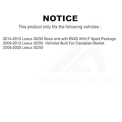 Front Ceramic Disc Brake Pads CMX-D1178 For Lexus