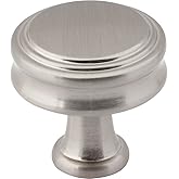 Top Knobs Coddington Knob 1 1/4 Inch Brushed Satin Nickel