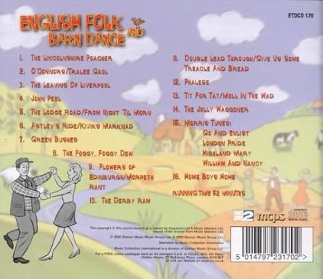 English Folk And Barn Dance Amazon Co Uk Music