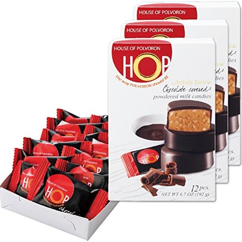 Amazon フィリピン 土産 チョコレートポルボロン 3箱セット 海外旅行 フィリピン お土産 おみやげ宅配便 チョコレート 通販
