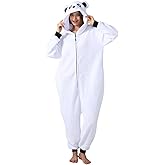 Lifeye Unisex Bear Pajamas Halloween Cosplay Costume Animal Homewear Sleepwwear Men Women Jumpsuit