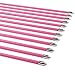 SHENG-RUI Archery Youth 24 26 inch Safety Glass Vaned Arrows Fiberglass Arrow Pink - Will Not Splinter