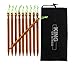 King of Kings Tent Stakes 8.5 inches Aluminum 10-Piece