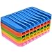 KLOUD City Pack of 5 Assorted Colors Silicone Soap Dish/Soap Holder/Soap Tray