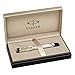 PARKER fountain pen Duofold Pearl & Black GT Centennial nib: XF (extremely fine character) S1102101
