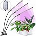 Grow Light, HALUM Plant Grow Light 36W Cycle Timing with Red/Blue Spectrum, 8 Dimmable Levels Growing Lamp, Auto ON and Off with 4/8/12H Timer for Indoor Plants