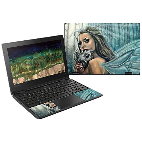 MightySkins Skin Compatible with Lenovo 500E Chromebook 11.6" (2018) - Mask of…