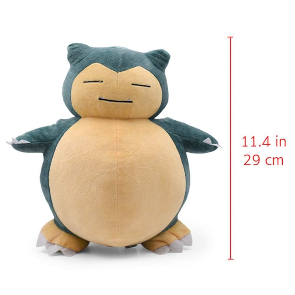 hzbftoy Soft Plush Toy, Pikachu ,plush Toys Doll Pikachu Mr. Mime Stuffed Plush Soft Toys Kawaii Doll Children's Birthday Gift Snorlax