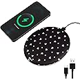 Disney Mickey Mouse Wireless Charging Pad- Wireless Charging Station Universally Compatible with All Qi Enabled Devices- Mickey Mouse Gifts for Adults and Fans of All Ages