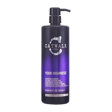 Tigi catwalk your highness elevating Shampoo cosmetic women 750ml Shampoo for Hair volume (615908421408)