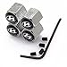 CzlpV Anti-theft Metal Car Wheel Tyre Tire Stem Air Valve Cap For HYUNDAI