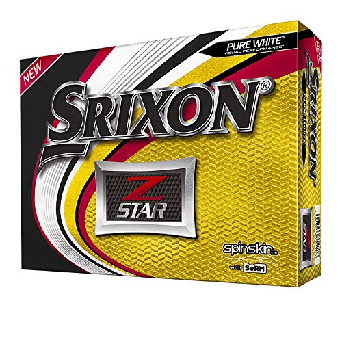 Srixon Z-Star 6 Pure White Golf Balls (One Dozen) - Thumbnail 2