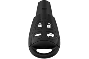 Kilessgo Fits for Saab 9-3 9-5 2008 2009 2010 2011 Key Fob LTQSAAM433TX 433MHz 46 4 Buttons