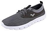 Urban Fox Men's Breeze Lighweight Shoes | Lightweight Shoes For Men | Casual Shoes | Walking Shoes For Men | Grey/White 11