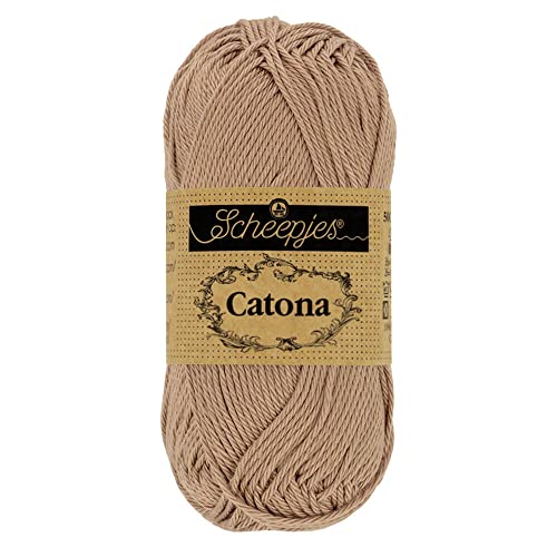 Scheepjes - Scheepjes Catona 506 Caramel Garen - 1x10g