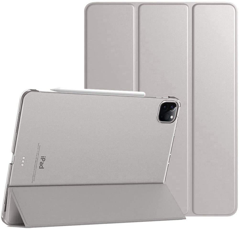 Smart Magnetic Case for Apple iPad Pro 11 (2020/2018) with Auto Sleep/Wake function (Silver)