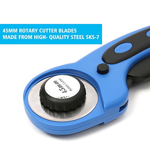 image for ARTISTORE 45mm Rotary Cutter with Rotary Cutter Blades 45mm for Cuttin