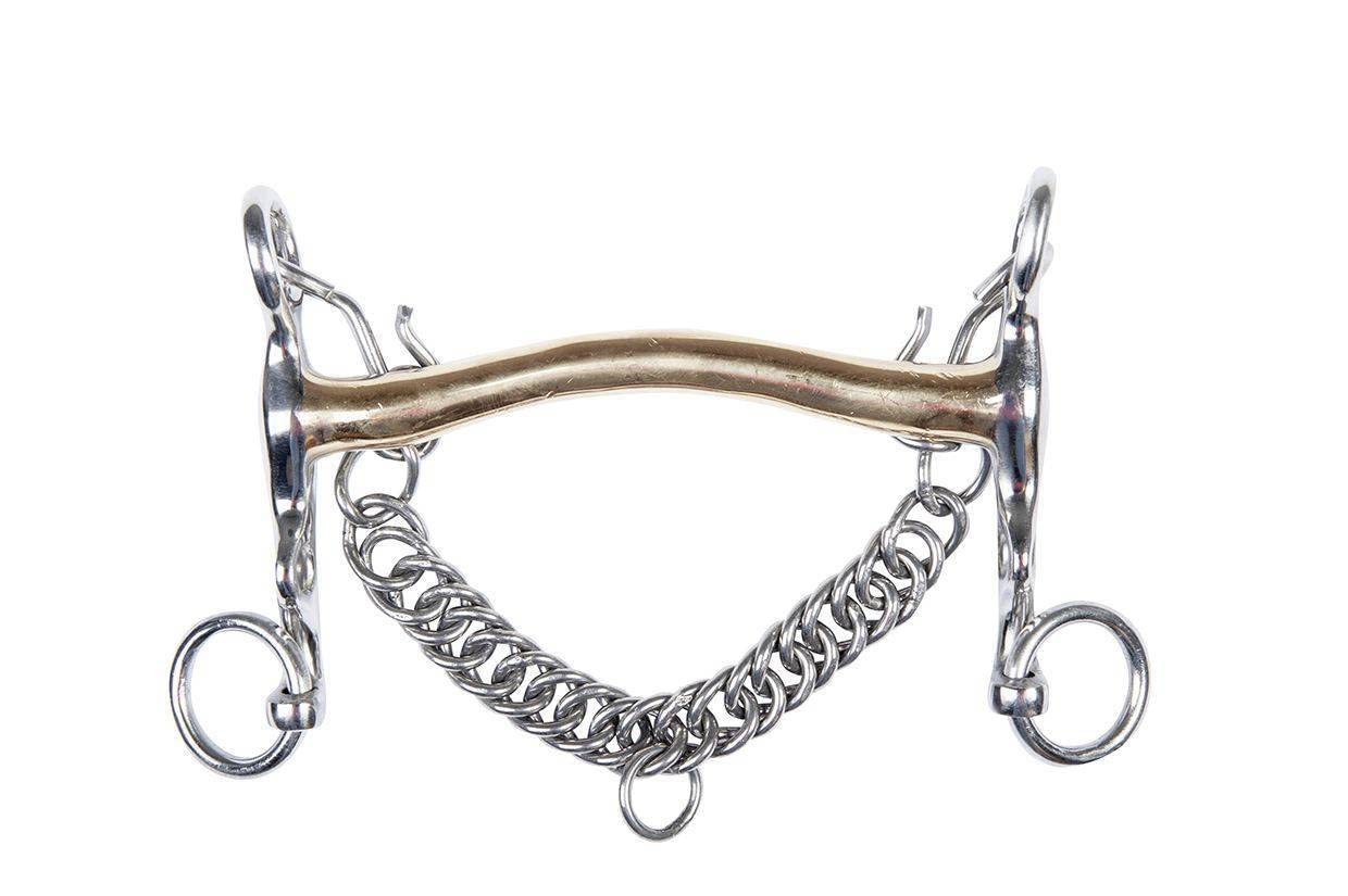 HKM 540624 Baby Argentan Bit, 16 mm, The underside – M