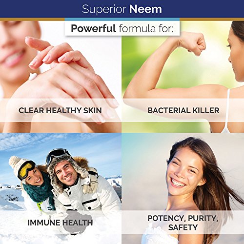 Superior Labs — Neem Leaf Supplement NonGMO, Non Synthetic — 500 mg