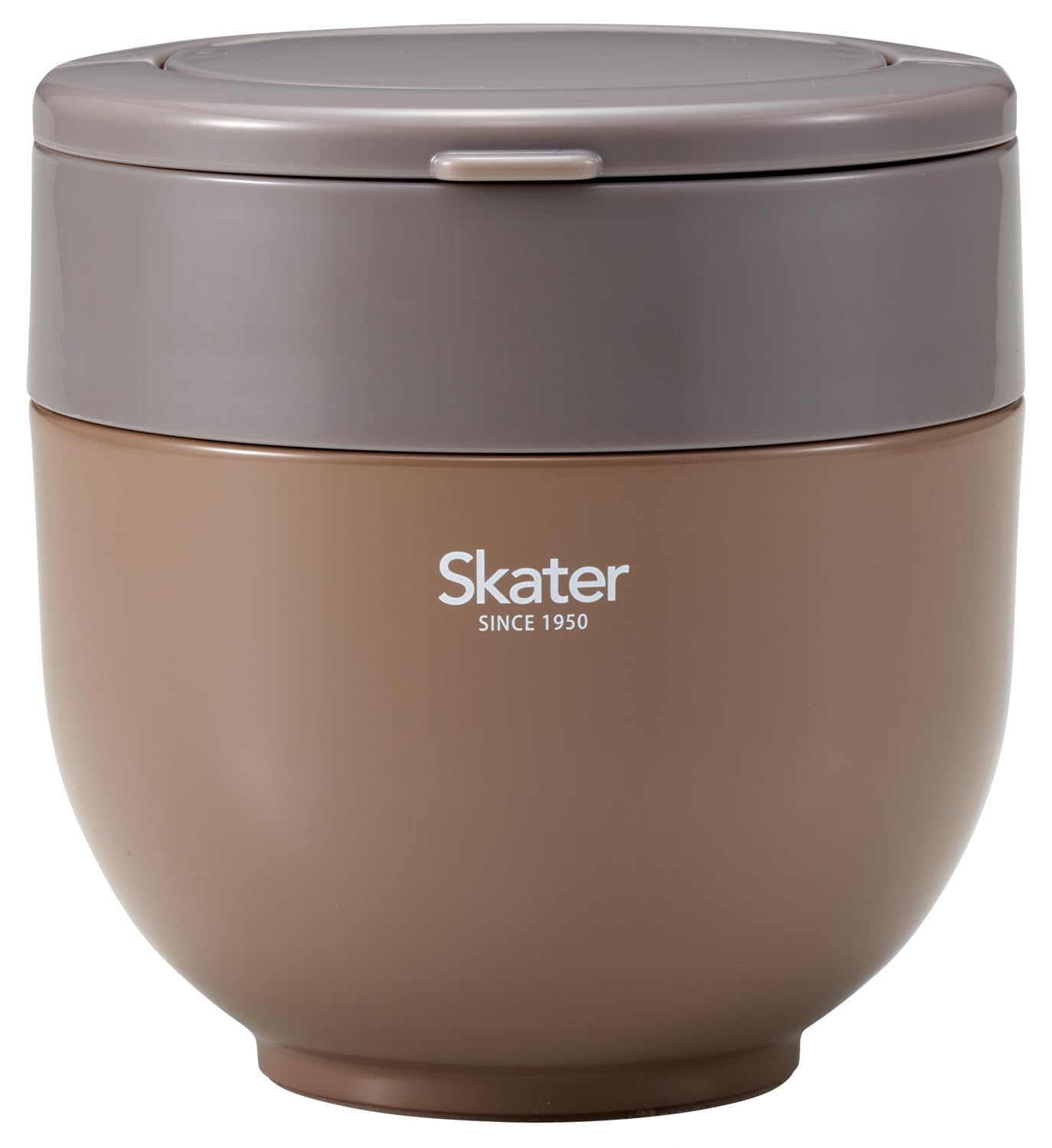スケーター(Skater) 保温 保冷 丼ぶり ランチジャー 800ml 折りたたみハンドル付 抗菌 ナッツブラウン LDNO8AG商品画像