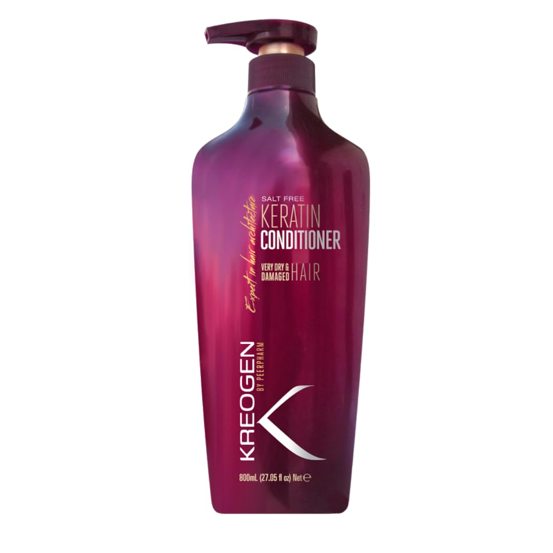 Kreogen Keratin Dry Hair Conditioner 800ml(Very Dry And Damaged Hair)