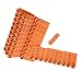 WGCD 100pcs Orange 1-100 Number Plastic Livestock Ear Tag Animal Tag and 1pcs Ear Tag Applicator for Goat Sheep Pig