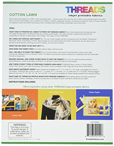 1 Threads+TXIT100620+Inkjet+Printable+Fabric