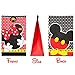 MALLMALL6 24Pcs Mouse Candy Treat Bags Party Favor Paper Bags Birthday Party Goodie Bags Mouse Themed Party Dessert Bags with Mousey Stickers for Kids