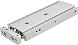 Heschen CXSM 15-100 Aluminum Pneumatic Slide Air Cylinder 15mm Bore 100mm Stroke view 4