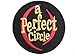 A PERFECT CIRCLE Logo Iron On Sew On Embroidered Band Patchpprox: 3"/7.8cm x 3"/7.8cm BY MNC SHOP