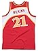 Mitchell & Ness Atlanta Hawks Dominique Wilkins Mens Mesh Swingman Jersey in Red