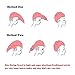 100% Cotton, Hair Drying Towel Wrap, Fast Drying Hair Cap, Long Hair Wrap, Absorbent Twist Turban,Quick Magic Dryer, Dry Hair Hat (Pink)