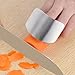 BestProductsBestPrices 2X Finger Guard For Cutting, Unbreakable Stainless Steel Safe Slice Knife Guard Slicing Cutting Protector | Finger Hand Protector Guard