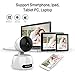 WiFi Home Security Camera with Pan Tilt Zoom, 1080P Wireless IP Indoor Camera with 2 Way Audio,Motion Detection,Night Vision for Pet Baby Monitor (White)