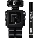 Paco Rabanne Phantom 2-Piece Gift Set for Men, (3.4 Ounce Parfum Spray + 0.33 Ounce Parfum Travel Spray)