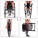 Timber Ridge Director's Chair Folding Aluminum Camping Portable Lightweight Chair Supports 300lbs with Side Table, Outdoor