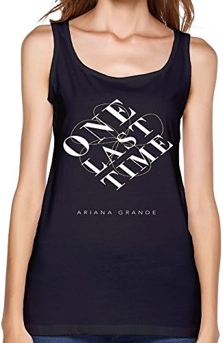 SALA Women's Ariana Grande One Last Time My Everything Logo Tank Top L Black