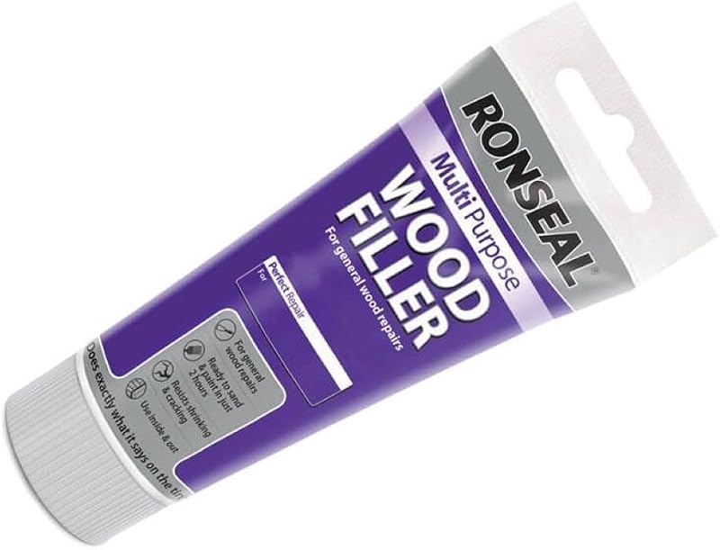 Ronseal RSLMPWFD250G Multi-Purpose Wood Filler Dark 100g Tube