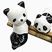 VANCORE 8 Pcs Set Cute Panda Ceramic Ware Chopsticks Stand Rest Rack